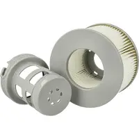 VHBW Filterkartusche kompatibel mit MSpa Premium Swimmingpool, Filterpumpe - Wasserfilter Grau Weiß