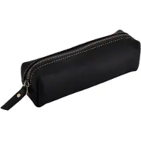 Merkloos Omgoods – Etui aus Premium-Leder – Organizer für Stifte/Bleistifte – Kompakt 7,1 x 1,9 x 2,3 inch – Modernes Design – Geeignet für Arbeit/Reisen – Stifteköcher