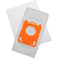 Dripio 10 Staubsaugerbeutel für AEG Equipt AEQ 12/30, Vlies, orange