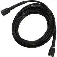 Merkloos Omgoods - Hochdruckreiniger-Schlauch, 9 Meter - PVC/Gummi - Schnellanschluss-Stecker - Verschleißfest/Ozonbeständig - Wasserreinigung - Gartenschlauch, 15 mm - Reinigungs-Schlauch