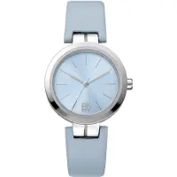 DKNY Downtown midi light blue leather strap DK1L045L0015