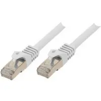 Shiverpeaks RJ45 Patchkabel m. CAT 7 Rohkabel PIMF weiß 50m