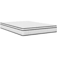 StarTech.com Matratze 140x200 cm - Taschenfederkernmatratze - 25 cm Hoch - 3-Seitige Kantenstütze - Atmungsaktiver Bezug - Bewegungsdämpfung Druckentlastung - Weiß