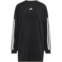 Adidas Shirtkleid SPORTSWEAR "HOUSE OF TIRO DRESS", Damen, Gr. XL, N-Gr, schwarz, weiß, Obermaterial: 100% Polyester, Kleider Shirtkleid, für Erwachsene, ohne Verschluss, mit sportlichem Stil