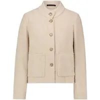 Betty Barclay Jackenblazer "Blazer-Jacke mit Knöpfen", Damen, Gr. 44, beige (taupe), Blazer Jackenblazer
