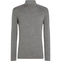 Icebreaker - 260 Tech L/S Half Zip - Merinounterwäsche Gr XL grau