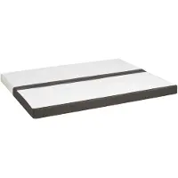 Black Red White Carbo Indiana Matratze | Komfortschaum H3 | 196x75x24 cm