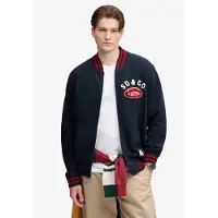 Superdry Sweatjacke "VINTAGE ATHLETIC BOMBER" Baumwollmischung, relaxed fit