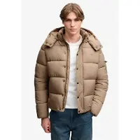 Superdry für Herren. M5012529A Gesteppte Jacke Premium Ripstop beige (M), Lässig