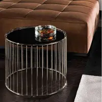 AEA Beistelltisch Tisch Design Couchtisch Wohnzimmer Design Modern Edelstahl