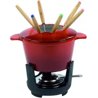 Ilsa NORMANDIE Fondue-Set, 10 Stück, 16 cm Durchmesser, 1,5 Liter Fassungsvermögen