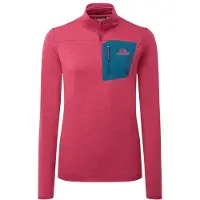 Mountain Equipment Lumiko Wmns Zip T maroon/majolica (Me-02326) 16