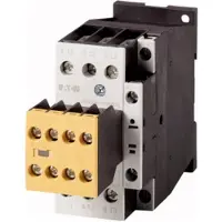 Eaton Power Quality Eaton 191712 Sicherheitsschütz, 380 V 400 V: 15 kW, 2 S, 3 Ö, RDC 24: 24 - 27 V DC, Gleichstrombetätigung, Schraubklemmen, Mit Spiegelkontakt.