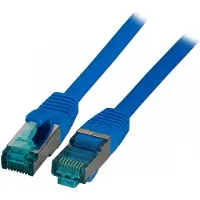 EFB Elektronik EFB MK6001.25BL RJ45 Patchkabel Cat.6A S/FTP LSZH blau 25m MK600125BL