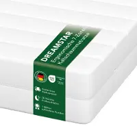 TB Furniture GmbH Ergonomische 7-Zonen Kaltschaummatratze | 160 x 200 cm | 12cm | H2 & H3 | DREAMSTAR Simple Flex