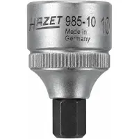 Hazet 985-10, 1 Stück(e), 25,4 / 2 mm (1 / 2"), Stahl, 40 mm, 70 g