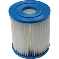 VHBW Filterkartusche Ersatz für Intex E 59904, Typ E für Swimmingpool, Filterpumpe - Wasserfilter Blau Weiß