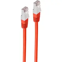 Shiverpeaks Patchkabel cat 6 S/FTP PIMF Halogenfrei rot 1m