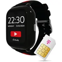 Savefamily Telekom Iconic Plus 2 Kinder Smartwatch in Streamer mit Telekom Tarif