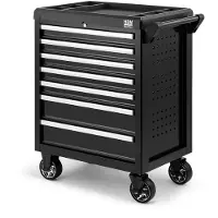 HBM gefüllter Werkzeugwagen, 154-teilig, schwarz