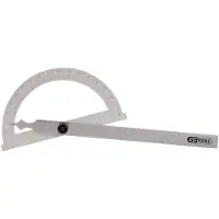 Ks Tools Winkelgradmesser mit offenen Bogen, 200 mm
