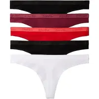 Calvin Klein Lv00qd5432 Tanga 5 Einheiten