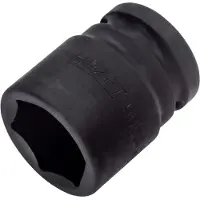 Hazet Kraft-Steckschlüssel-Einsatz (6-Kant) 900S-22 s: 22 mm Vierkant hohl 12,5 mm (1/2")