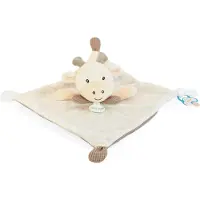Baby Nat BN6105 Kuscheltier für Babys, flach, sehr weich, Giraffe, Mango-Kollekt