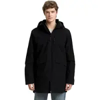 Tom Tailor 1049967_L, Männlich, Erwachsener, Lockere Passform, Reißverschluss, Polyester, Schwarz