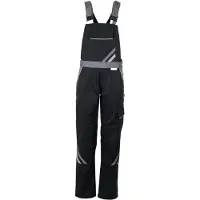Planam Latzhose Highline Damen, Gr. 40 schwarz/schiefer/zink