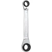 Ks Tools 4 in 1 GEARplus umschaltbar Doppel-Ratschenringschlüssel - 503.4553