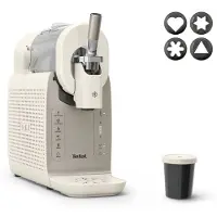 Tefal Freezi, 16-in-1 Instant Softeis- & Slushmaschine, Softeis-Maschine, 1 l, Weiß, 246 mm, 526 mm, 503 mm