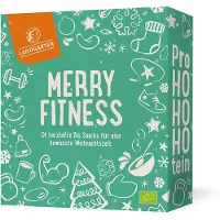 Umbrella Landgarten Merry Fitness Adventskalender 2026 mit 24 herzhaften Bio-Snacks