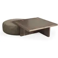 AEA Modernes Wohnzimmer Set r Couchtisch Hocker 2tlg Garnitur