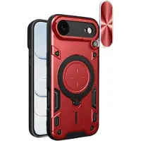 Techsuit - CamGuard Pro Hülle für iPhone 17 Air - rot