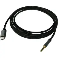 Roline Adapter Kabel USB Typ C - 3,5mm Audio, ST/ST, schwarz, 3 m