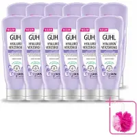 Guhl 12 x Hyaluron+ Pflege-Spülung - 200 ml - Sparpackung - 12 Stücke