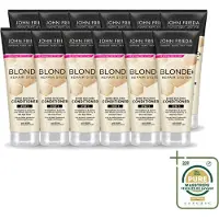 John Frieda 12 x Blonde+ Repair Bond Building Conditioner - 250 ml - Vorratspackung - 12 Stücke