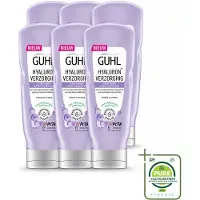 Guhl 6 x Hyaluron+ Pflege-Spülung - 200 ml - Großpackung - 6 Stücke