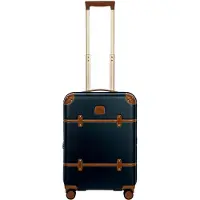 Markenlos Bellagio Trolley 55 cm Blau/Tan dunkelblau