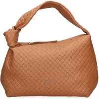 Marc Ellis Handtasche Creme Echtleder Reißverschluss Latte e Oro UNICA 32x10.5x21 cm ELYSIA_M_PLOT-TURTLEDOVE-GOLD