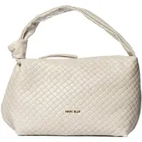 Marc Ellis Handtasche Creme Echtleder Reißverschluss Latte e Oro UNICA 32x10.5x21 cm ELYSIA_M_PLOT-TURTLEDOVE-GOLD