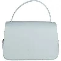 Gave Lux Handtasche Damen Echtleder Handgefertigt Italienisch Bianco UNICA 29x19x13 cm