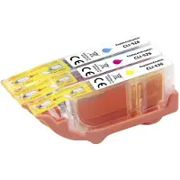 Renkforce Druckerpatrone ersetzt Canon CLI-526C, CLI-526M, CLI-526Y Kompatibel Kombi-Pack Cyan, Magenta, Gelb RF-568832