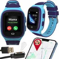 BLOW Kinder-Smartwatch 4G GPS SIM-Telefon, Videoanrufe, Geozone, IP67 inny (K18