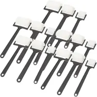 Markenlos 15-teiliges Roller-Set - Schwamm-Pinsel und Metall-Roller - Kinder-Malwerkzeug