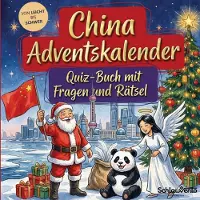 Sonstige Verlage China-Adventskalender: Quiz-Buch mit Fragen und Rätsel
