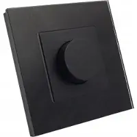 B-Line Mechanischer Drehdimmer KP-1100023 mit Glasrahmen