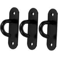 Markenlos 3er Set Wandanker aus Edelstahl für Decken- und Wandbefestigungen