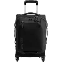 Markenlos Expanse 4-Rollen Handgepäck 35L - Leichter Rollkoffer | 35-39L Volumen | 4 Rollen | Ideal für ein Wochenende | Handgepäck | 20 x 35 x 55 cm | 35 L | Schwarz